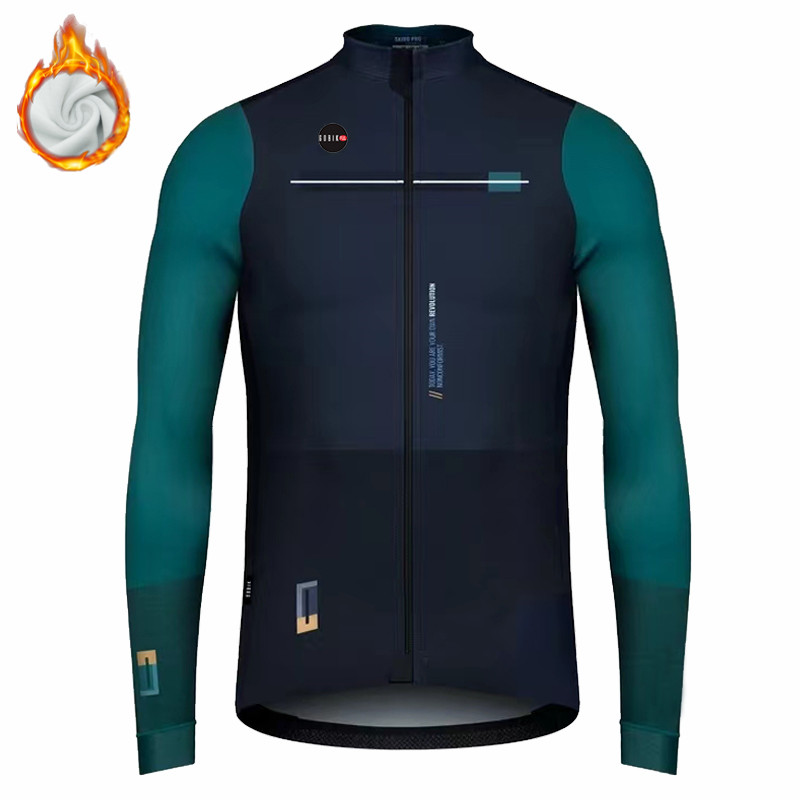 Cycling Gear Jersey - Winter Cycling Men's Long Sleeve Gobikful