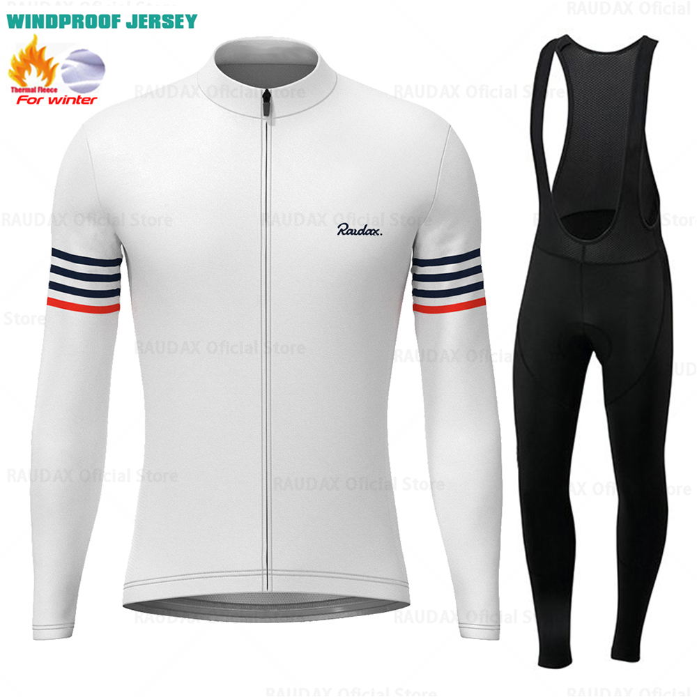 Raudax Winter Windproof Fleece - Cycling Gear Jersey ulasan dan harga
