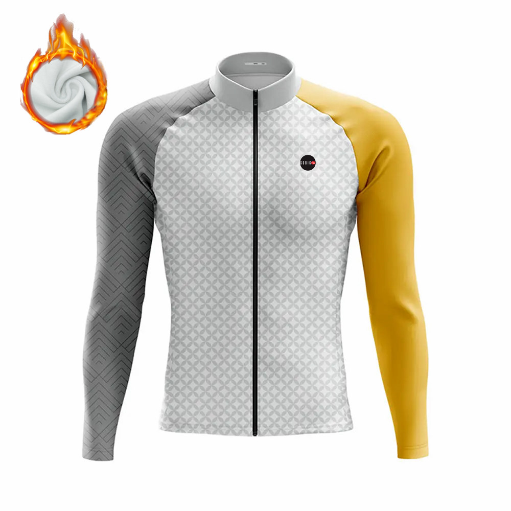 Winter Cycling Men's Long Slee - Cycling Gear Jersey ulasan dan harga