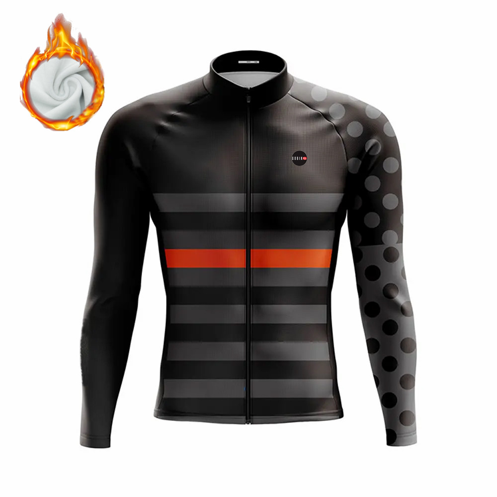 Winter Cycling Men's Long Slee - Cycling Gear Jersey ulasan dan harga